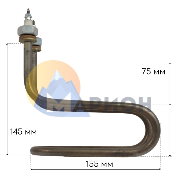 ТЭН 81 А 10/2.0 J 220 (М18*1.5; мо 50 ; Ф 11)